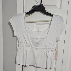 Nwt Crop Adprable Top